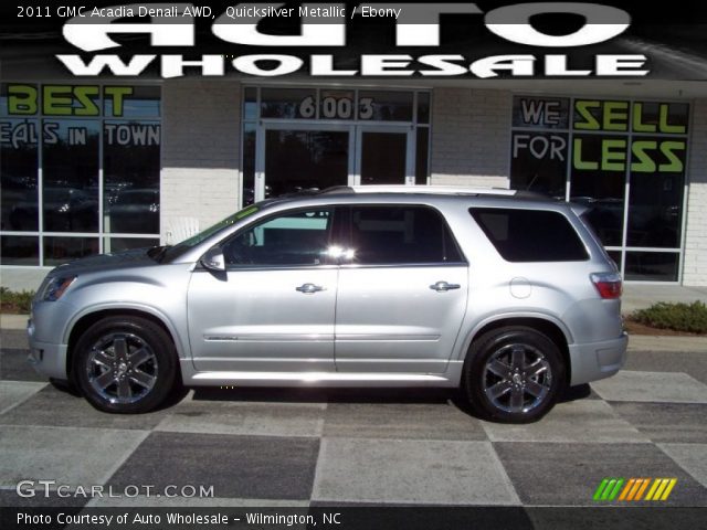2011 GMC Acadia Denali AWD in Quicksilver Metallic