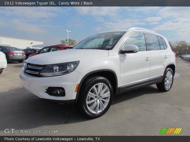 2012 Volkswagen Tiguan SEL in Candy White