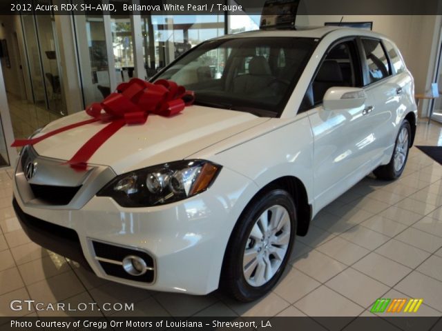 2012 Acura RDX SH-AWD in Bellanova White Pearl
