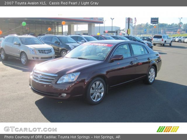 2007 Toyota Avalon XLS in Cassis Red Pearl