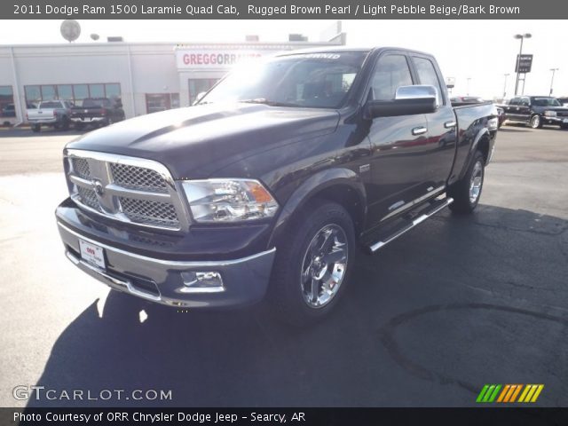 2011 Dodge Ram 1500 Laramie Quad Cab in Rugged Brown Pearl