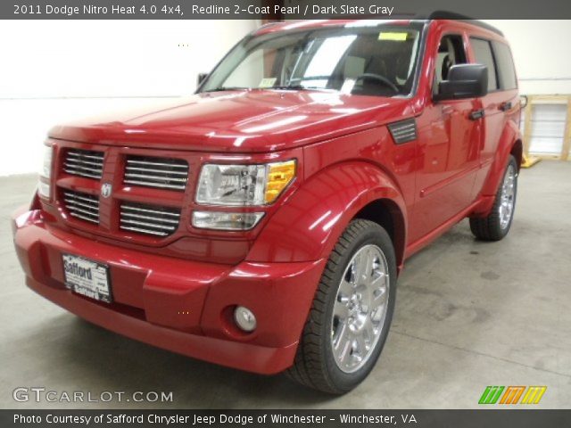 2011 Dodge Nitro Heat 4.0 4x4 in Redline 2-Coat Pearl