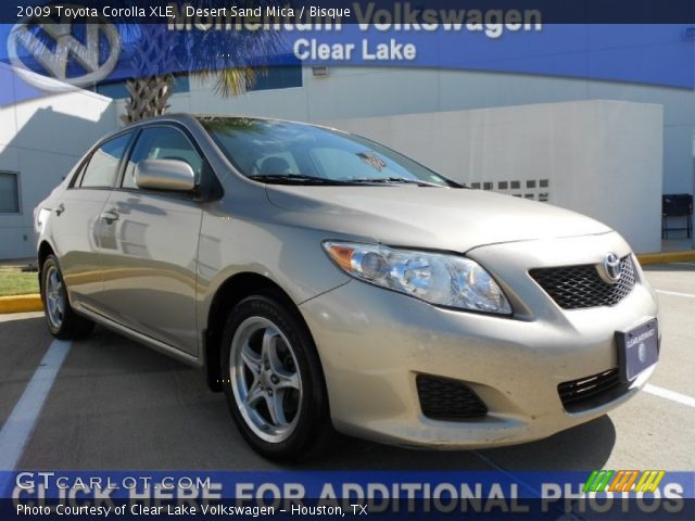 2009 Toyota Corolla XLE in Desert Sand Mica