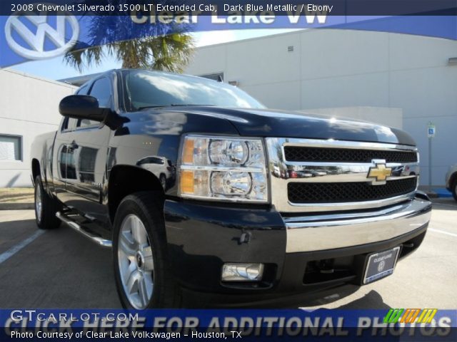 2008 Chevrolet Silverado 1500 LT Extended Cab in Dark Blue Metallic