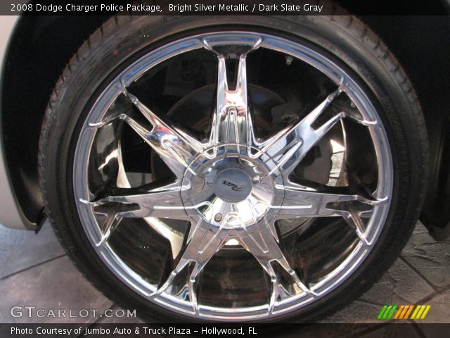 2008 Dodge Charger Police Package in Bright Silver Metallic