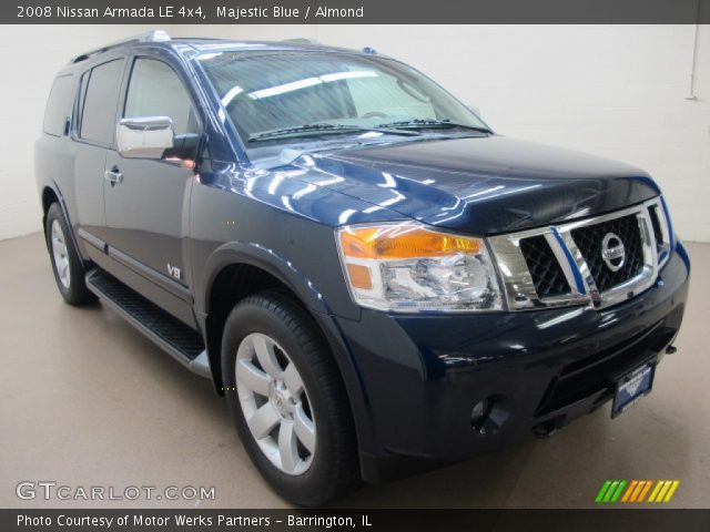 2008 Nissan Armada LE 4x4 in Majestic Blue