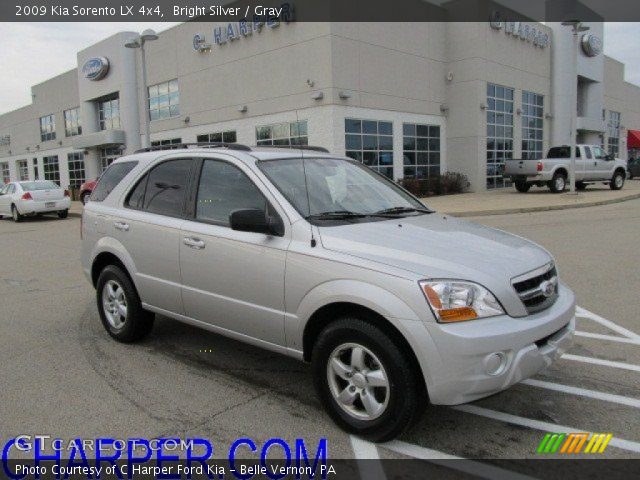 2009 Kia Sorento LX 4x4 in Bright Silver