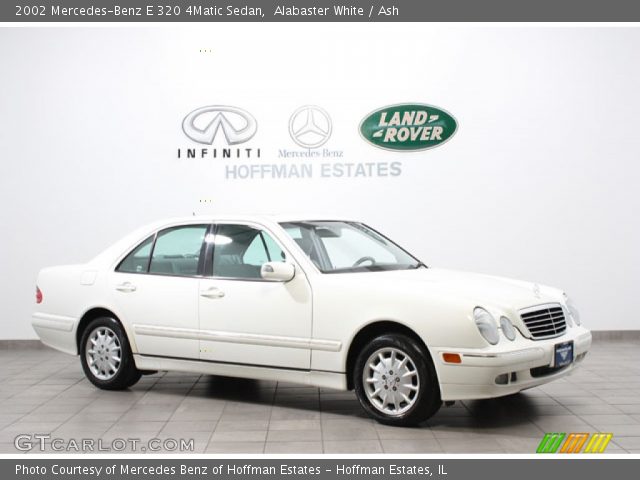 2002 Mercedes-Benz E 320 4Matic Sedan in Alabaster White