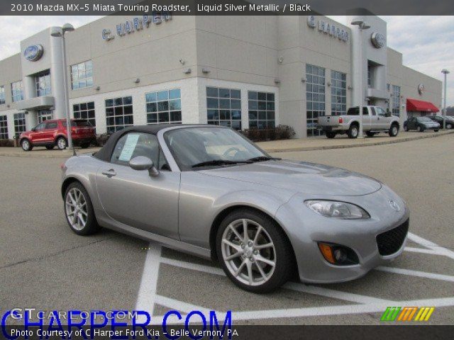 2010 Mazda MX-5 Miata Touring Roadster in Liquid Silver Metallic
