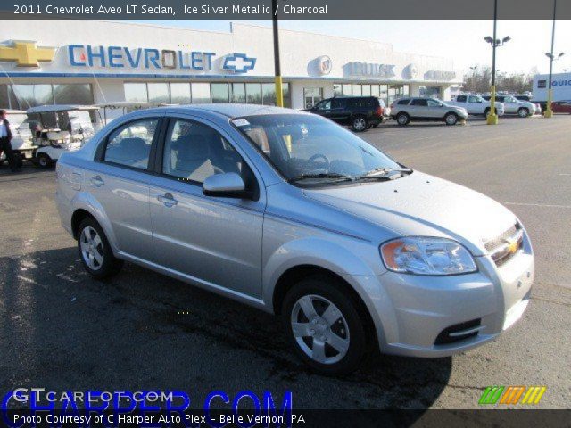 2011 Chevrolet Aveo LT Sedan in Ice Silver Metallic