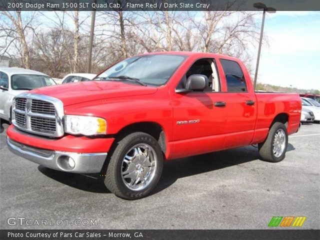 2005 Dodge Ram 1500 SLT Quad Cab in Flame Red