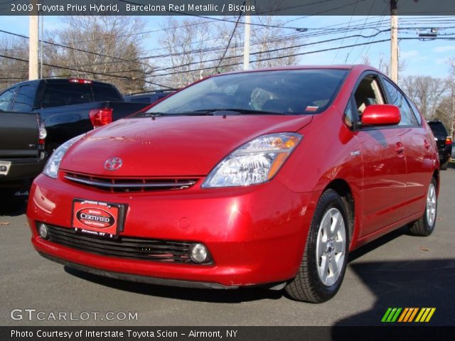 2009 Toyota Prius Hybrid in Barcelona Red Metallic