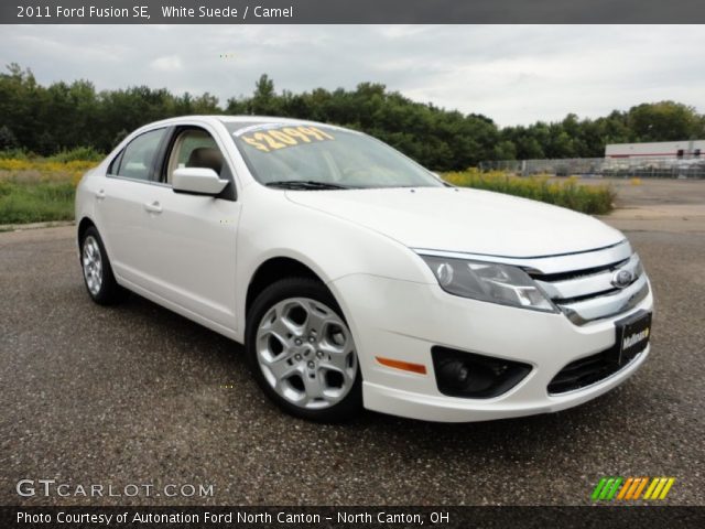 2011 Ford Fusion SE in White Suede