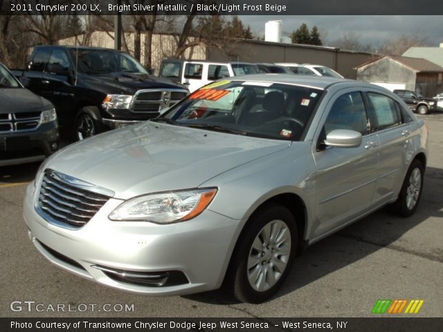 2011 Chrysler 200 LX in Bright Silver Metallic