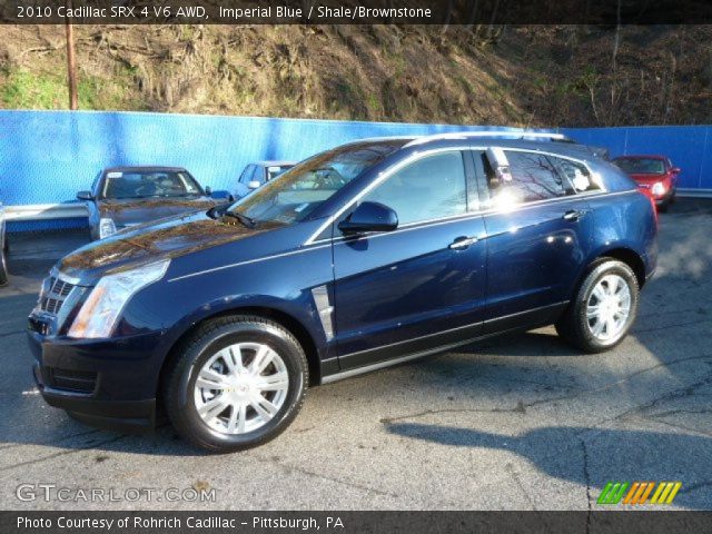 2010 Cadillac SRX 4 V6 AWD in Imperial Blue