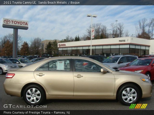 2011 Toyota Camry LE in Sandy Beach Metallic