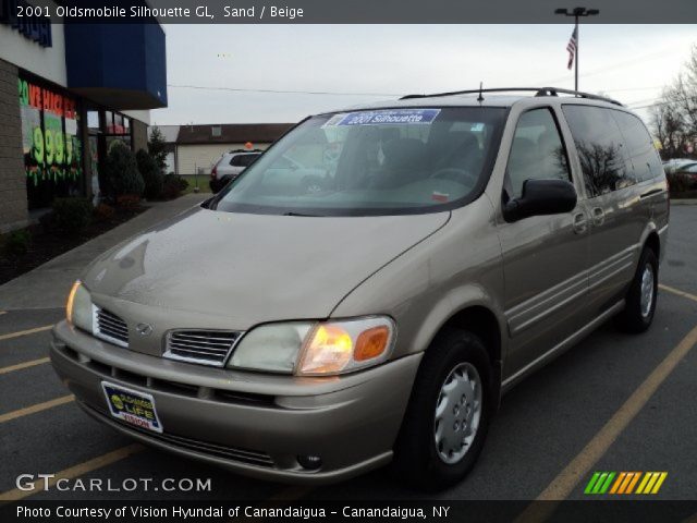 2001 Oldsmobile Silhouette GL in Sand