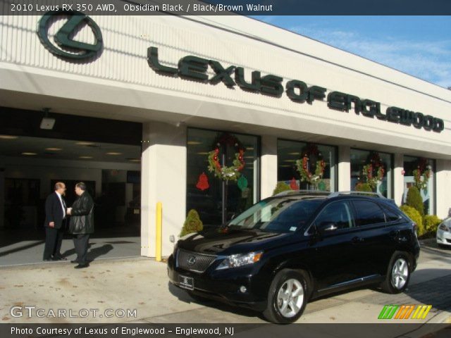 2010 Lexus RX 350 AWD in Obsidian Black