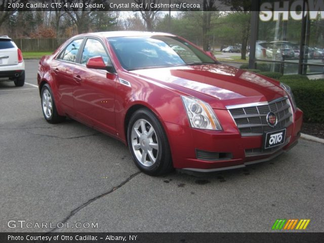2009 Cadillac CTS 4 AWD Sedan in Crystal Red