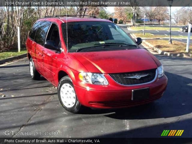 2004 Chrysler Town & Country LX in Inferno Red Tinted Pearlcoat