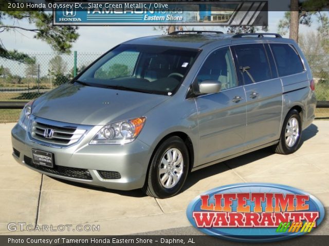 2010 Honda Odyssey EX in Slate Green Metallic