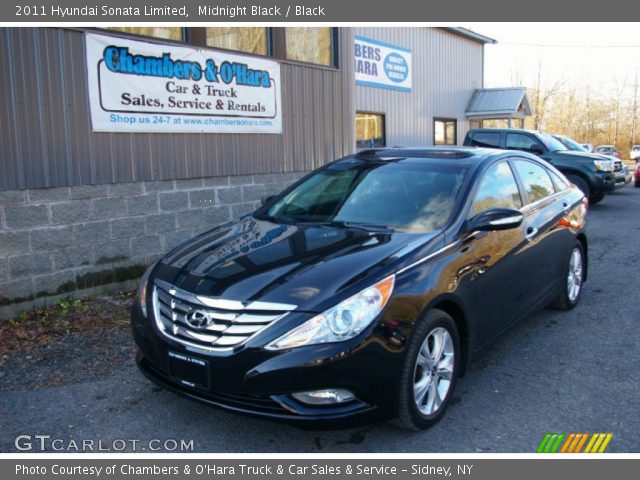 2011 Hyundai Sonata Limited in Midnight Black