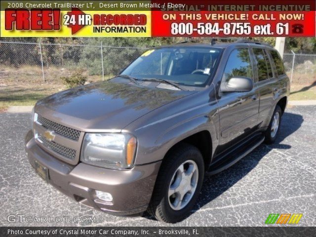 2008 Chevrolet TrailBlazer LT in Desert Brown Metallic