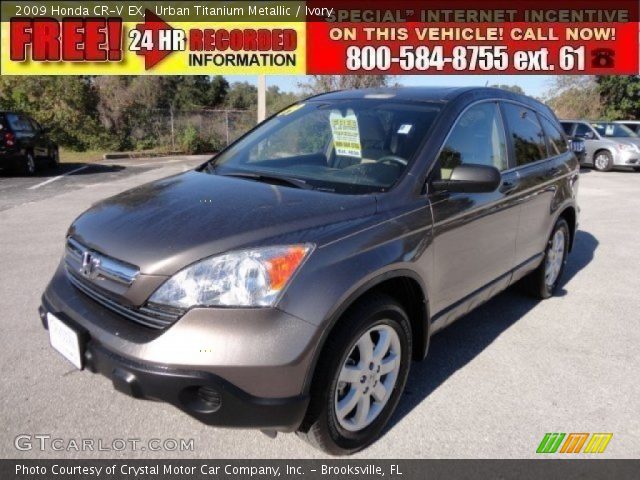 2009 Honda CR-V EX in Urban Titanium Metallic