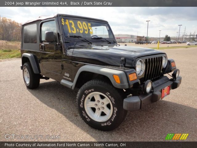 2004 Jeep Wrangler Unlimited 4x4 in Black
