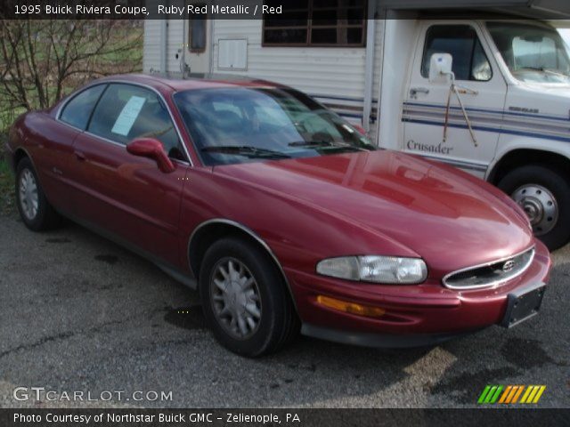 1995 Buick Riviera Coupe in Ruby Red Metallic