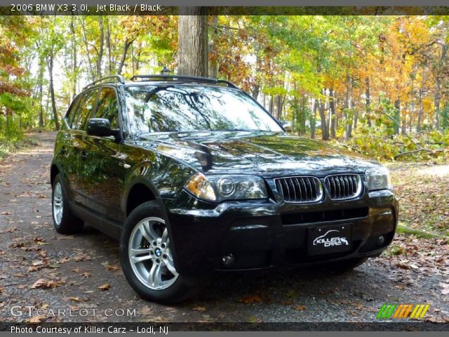 2006 BMW X3 3.0i in Jet Black
