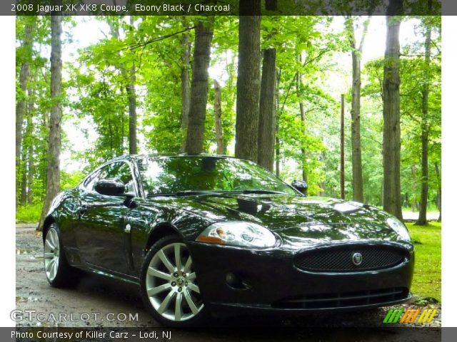 2008 Jaguar XK XK8 Coupe in Ebony Black
