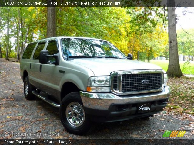 2003 Ford Excursion XLT 4x4 in Silver Birch Metallic