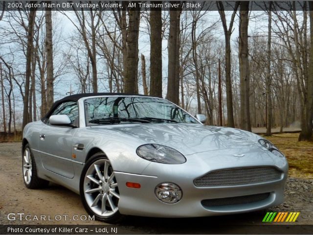 2002 Aston Martin DB7 Vantage Volante in AM Titanium Silver