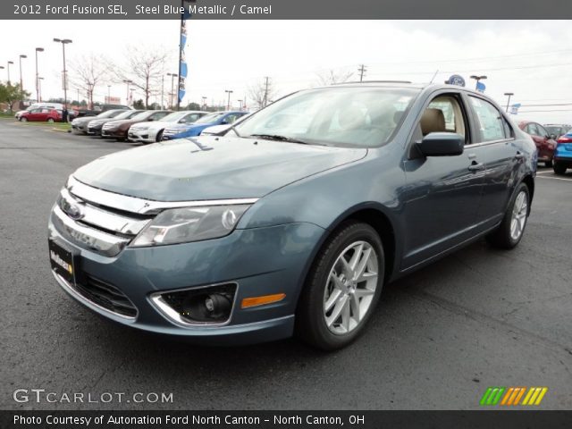 2012 Ford Fusion SEL in Steel Blue Metallic