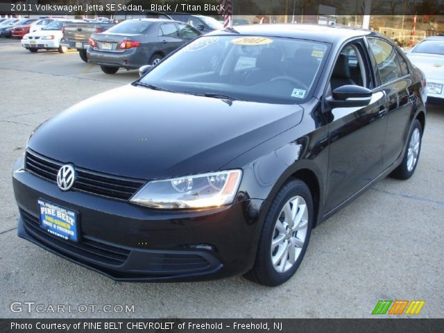 2011 Volkswagen Jetta SE Sedan in Black