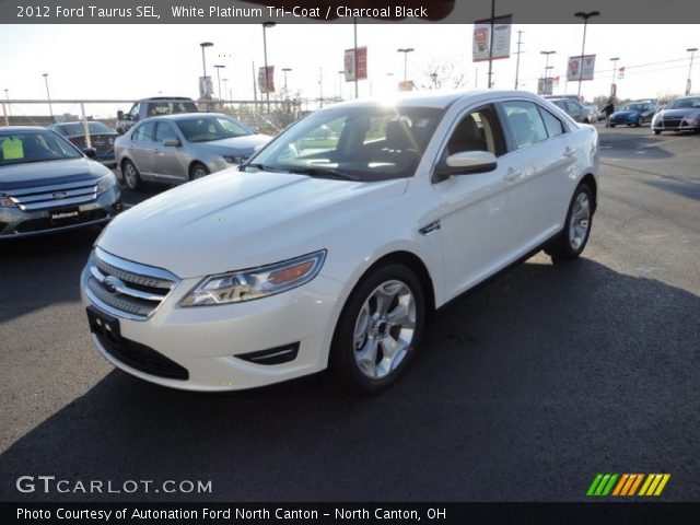 2012 Ford Taurus SEL in White Platinum Tri-Coat