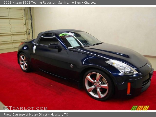 Blue nissan 350z 2008