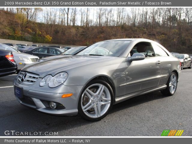 2009 Mercedes-Benz CLK 350 Grand Edition Coupe in Palladium Silver Metallic