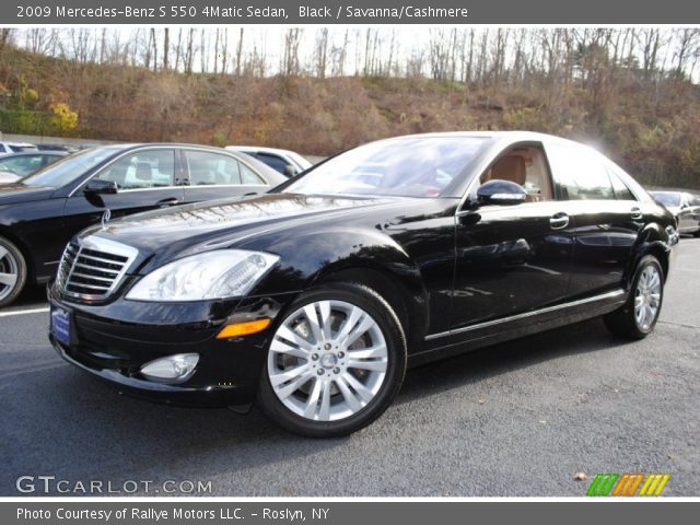 2009 Mercedes-Benz S 550 4Matic Sedan in Black