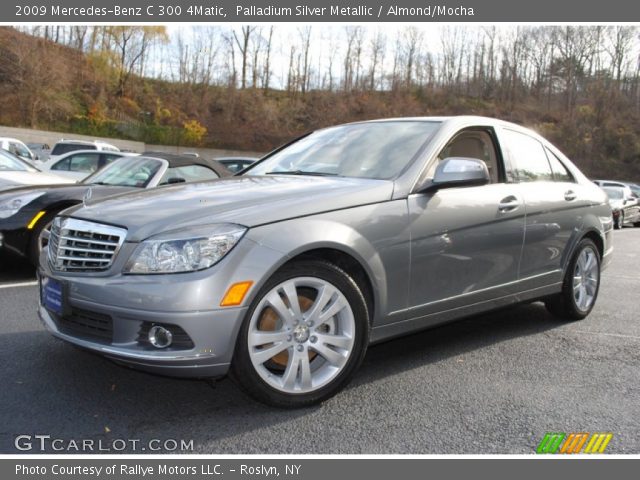 2009 Mercedes-Benz C 300 4Matic in Palladium Silver Metallic