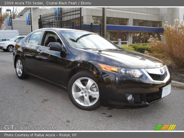 2009 Acura TSX Sedan in Crystal Black Pearl