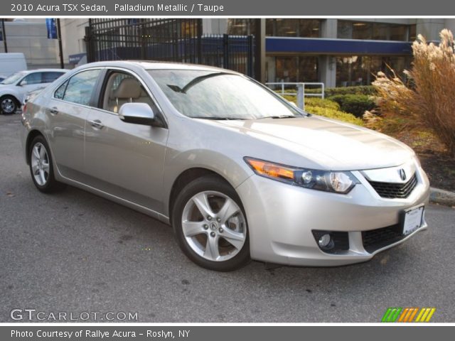 2010 Acura TSX Sedan in Palladium Metallic