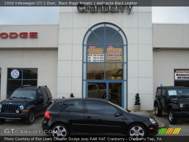 2009 Volkswagen GTI 2 Door in Black Magic Metallic