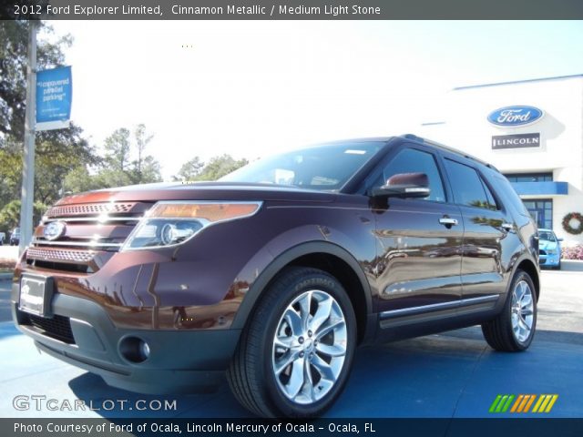 2012 Ford Explorer Limited in Cinnamon Metallic