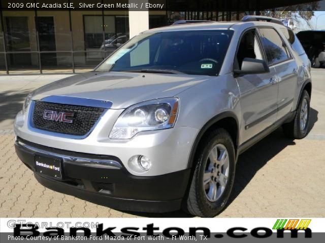 2009 GMC Acadia SLE in Silver Green Metallic