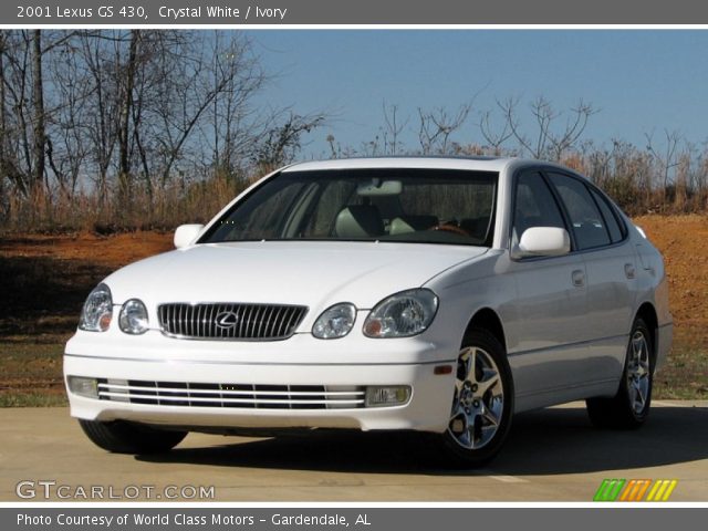 2001 Lexus GS 430 in Crystal White