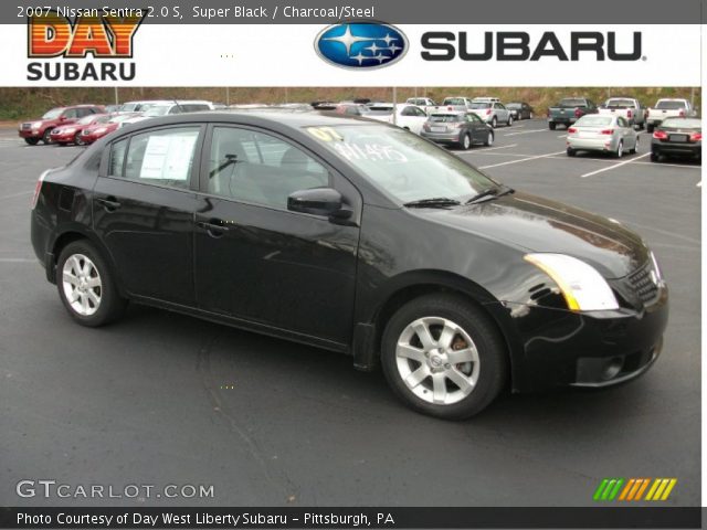 2007 Nissan Sentra 2.0 S in Super Black