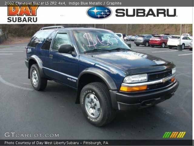 2002 Chevrolet Blazer LS ZR2 4x4 in Indigo Blue Metallic
