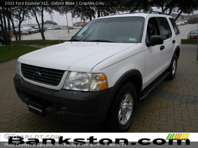 2003 Ford Explorer XLS in Oxford White